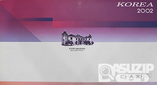 2002년 나 1000원권(2차 1000원) 4매 연결권-B급