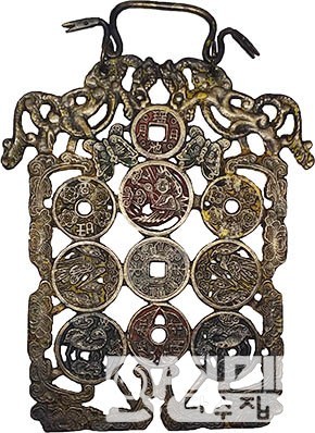 사각형 열쇠패 - 쌍룡 화연 - 선동