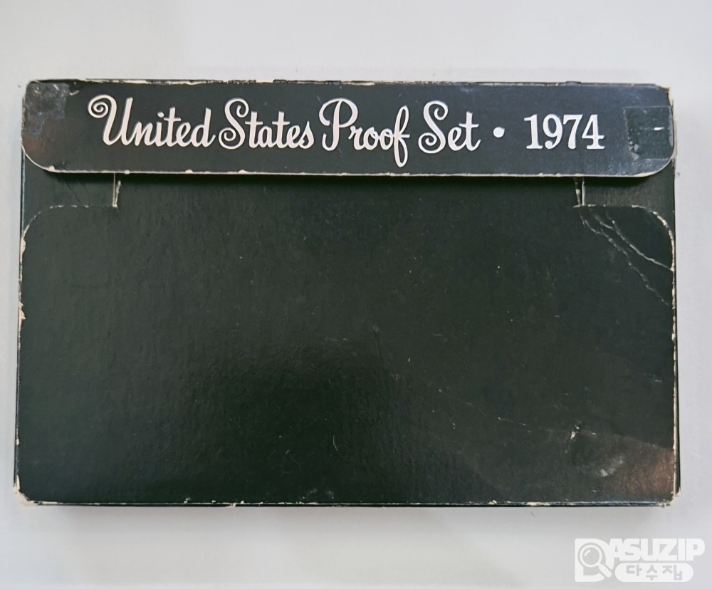 민트: 1974년 미국 무광 푸루프