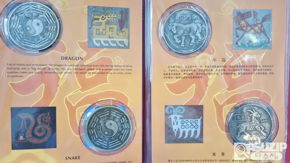 기타 모조품 주화: 12간지