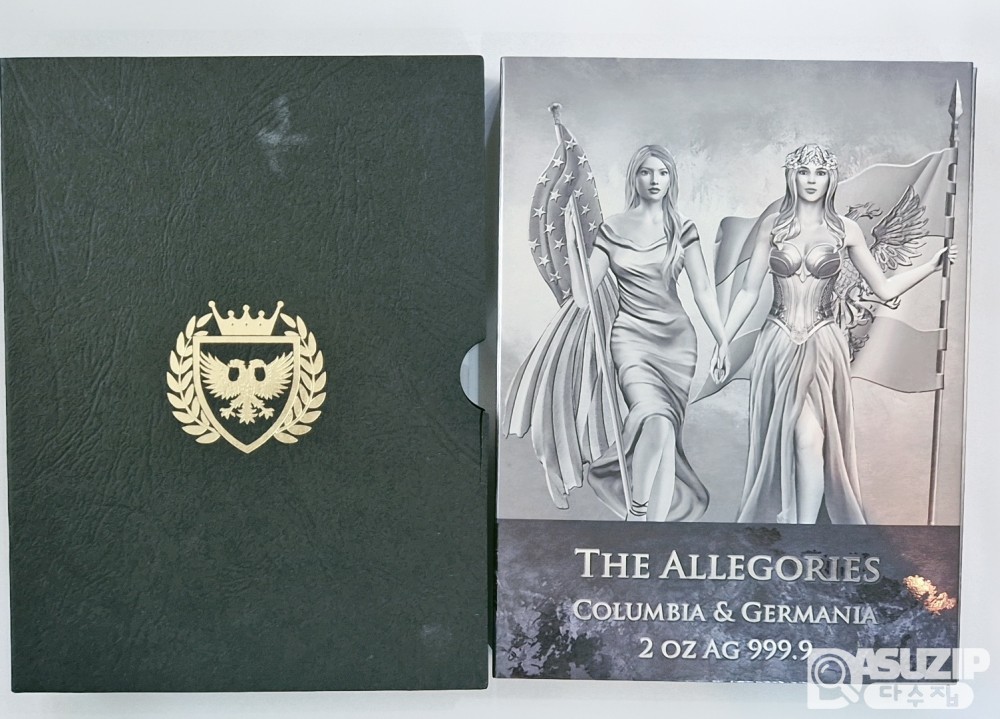 은화: (독일) 콜럼비아&게르마니아 2온즈 (액면: 10마르크) 은화