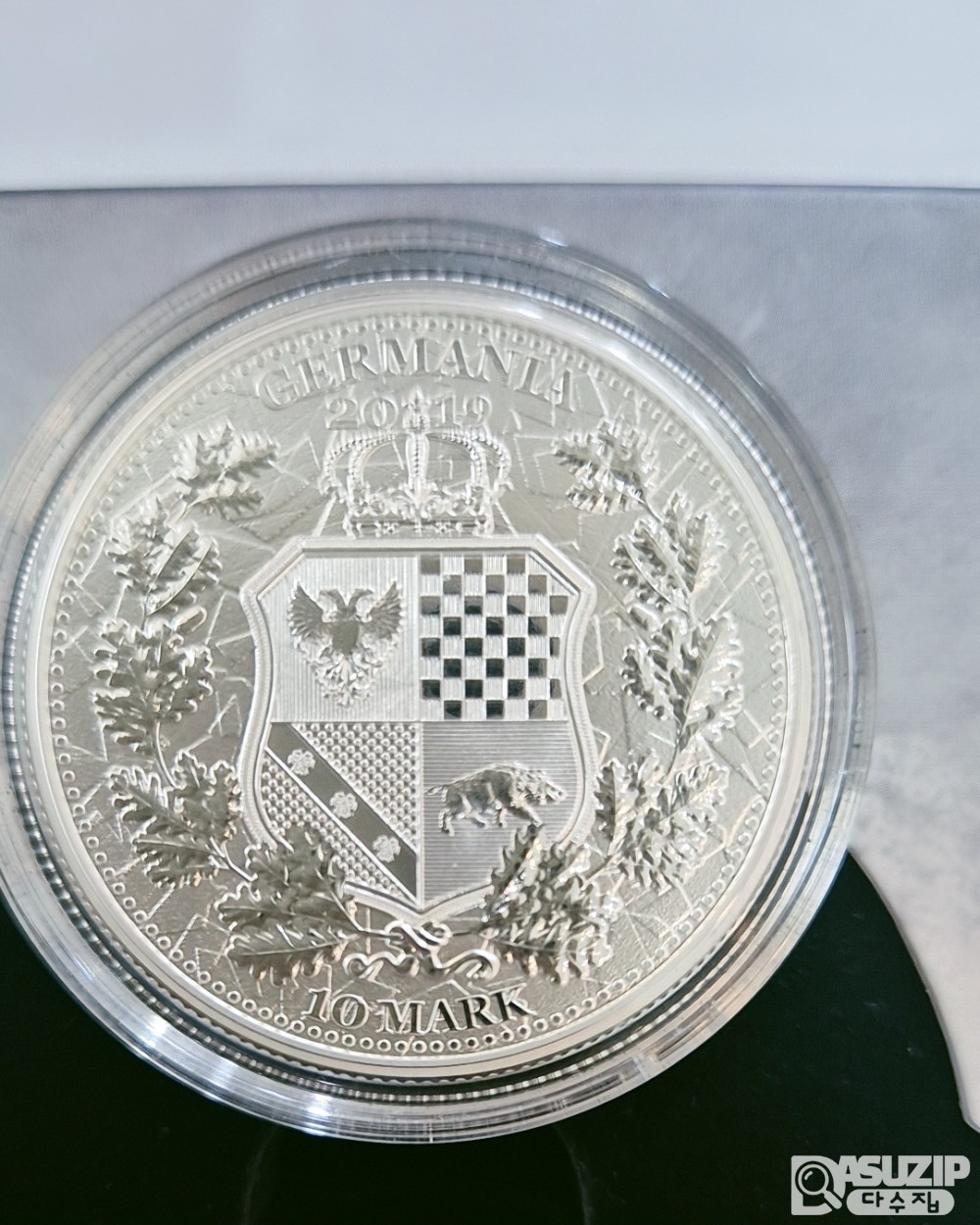 은화: (독일) 콜럼비아&게르마니아 2온즈 (액면: 10마르크) 은화