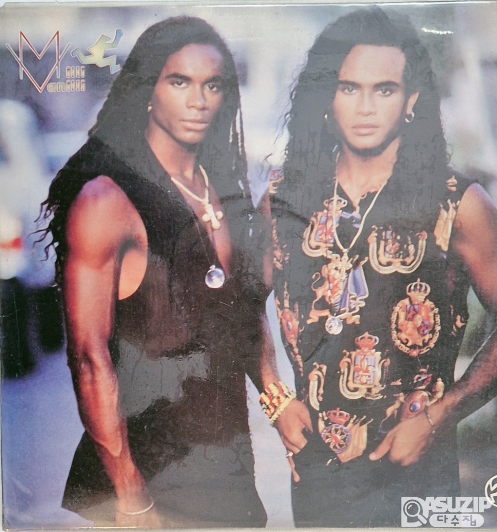 1990년 밀리 바닐리(Milli Vanilli)의 'Keep On Running' 음반 .  12인치 맥시 싱글