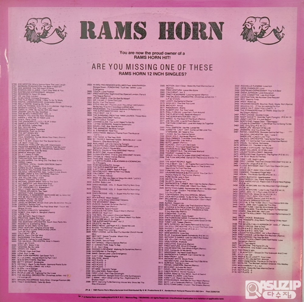 캐나다 출신 배우이자 가수인 루이즈 로비(Louise Robey)의 앨범