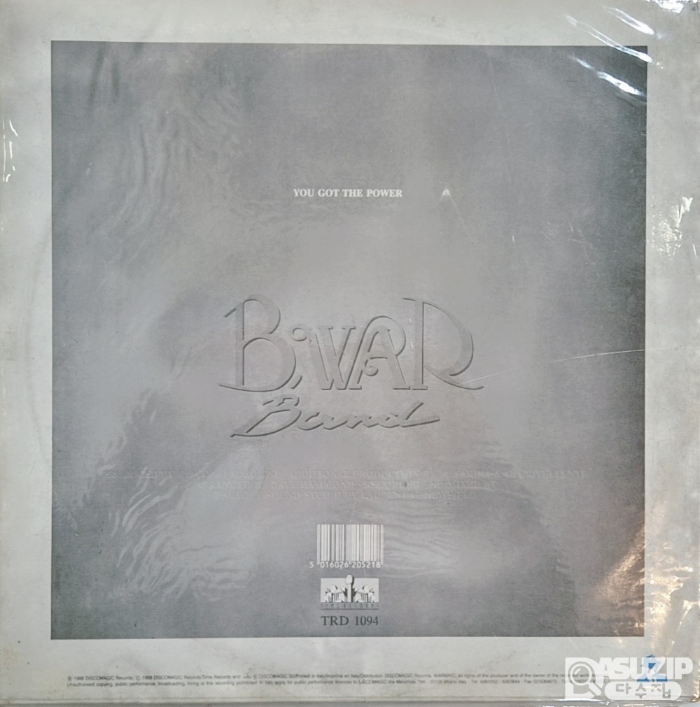 1988년 B. War Band의 "You Got The Power" 앨범