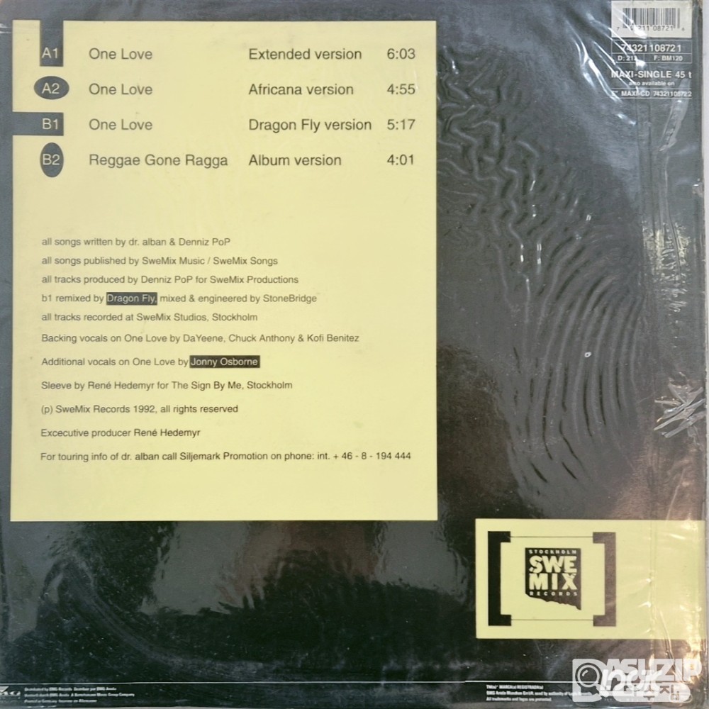 1992년에 발매된 닥터 알반의 두 번째 정규 앨범으로, 동명의 히트곡 'One Love'가 수록