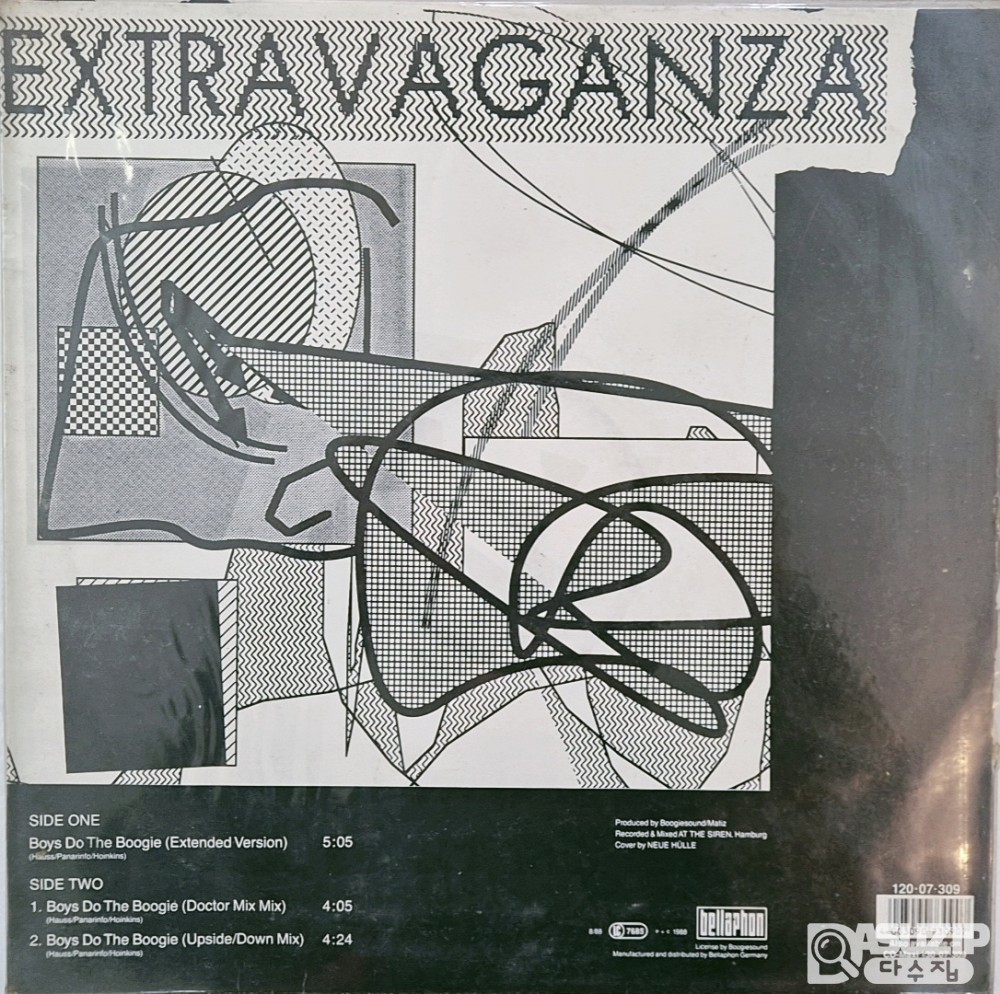 1988년 Extravaganza의 싱글 앨범인 "Boys Do The Boogie"