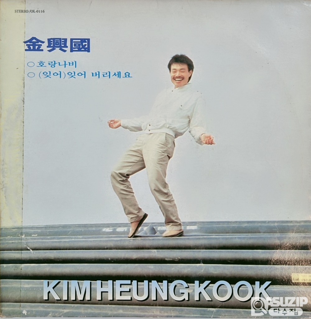 김흥국의 1989년 앨범 『호랑나비 / 잊어 버리세요』 LP 음반