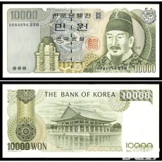 1994년 한국은행 라 10000원권(4차) 0884894 마자아 / 미사용