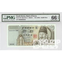 1994년 한국은행 4차 10000원권, 라 10000원권 / PMG 66 EPQ등급