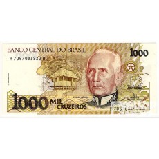 1990년 브라질 1,000크루제이루 / 미사용품