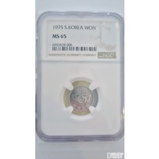 그레이딩 주화: 1975년 1주 NGC 65등급