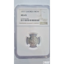 그레이딩 주화: 1977년 1주 NGC 65등급