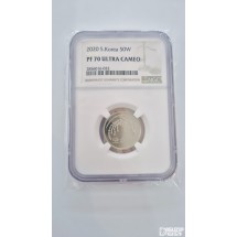 그레이딩 주화: 2020년 프루프 50주 NGC 70 등급