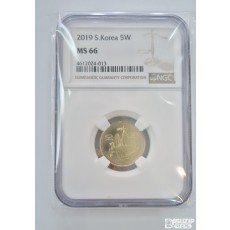 그레이딩 주화: 2019년 5주 NGC 66등급