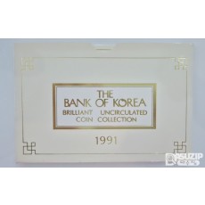 한국의 주화:  1991년 해외&VIP증정용으로 제작된 민트세트