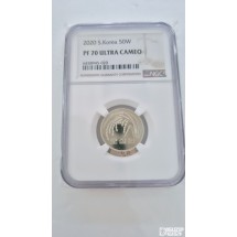 그레이딩 주화: 2020년 프루프 50주 NGC 70등급