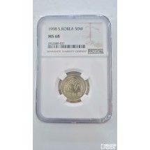 그레이딩 주화: 1988년 500주 NGC 68등급