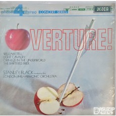 런던 필하모닉 오케스트라(London Philharmonic Orchestra)가 연주한 앨범 **'Overture!'**의 LP 음반