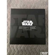 뉴질랜드 조폐국(New Zealand Mint)에서 발행한 스타워즈 다스 베이더 3온스 은화(2022년형)