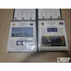 미국 1999년~2008년 50개주 쿼터달러 줄세우기 책자 두권
